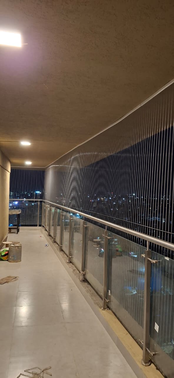 Safety net installation 11